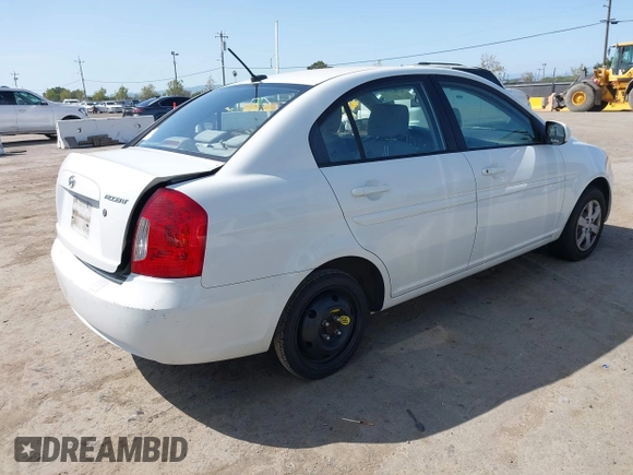 2010 Hyundai Accent GLS with VIN KMHCN4AC7AU473527, listed as a IAAI auction lot 41965592 with 104,506 mi miles. Bid and sale history available at carsss.com. Image 4.