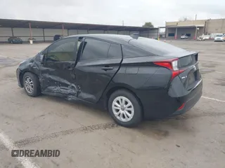 2022 Toyota Prius L Eco with VIN JTDKAMFU8N3188361, listed as a IAAI auction lot 41726369 with 48,517 mi miles and . Bid and sale history available at DreamBid. Image 3.