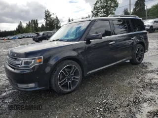 2013 Ford Flex Limited z VIN 2FMHK6D82DBD01899, wystawiony jako Copart lot #57726155 z przebiegiem 183 952 mil mil oraz Czysty tytuł • Clean title. Historia ofert i sprzedaży dostępna na DreamBid. Obrazek 1.