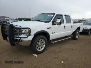 2007 Ford Super Duty F-250 XL with VIN 1FTSW21PX7EA64350, listed as a Copart auction lot 76885634 with 184,328 mi miles and Salvage Title. Bid and sale history available at carsss.com. Image 1.