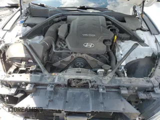 2015 Hyundai Genesis 3.8L with VIN KMHGN4JE7FU015514, listed as a Copart auction lot 62719774 with 46,202 mi miles and Clean Title. Bid and sale history available at carsss.com. Image 11.