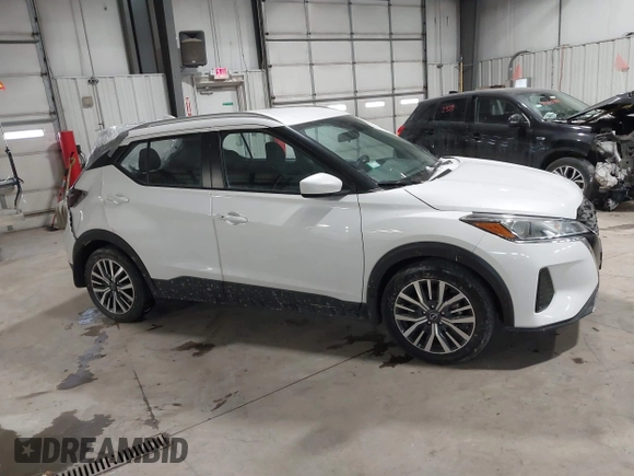 2023 Nissan Kicks SV with VIN 3N1CP5CV9PL499104, listed as a IAAI auction lot 41599818 with 36,009 mi miles. Bid and sale history available at carsss.com. Image 13.