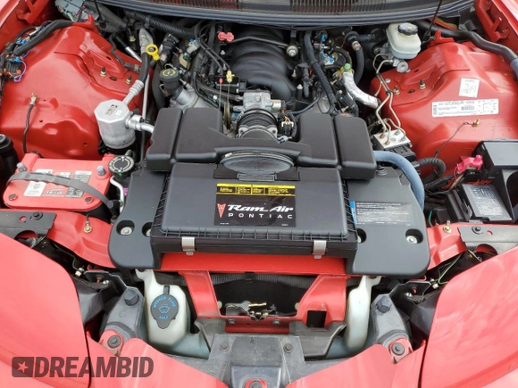 2001 Pontiac Firebird Formula with VIN 2G2FV22G912141350, listed as a Copart auction lot 60316965 with 4,895 mi miles and Clean title. Bid and sale history available at DreamBid. Image 11.