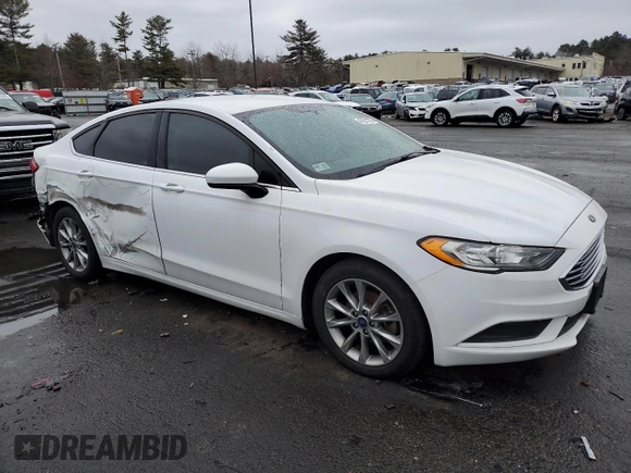 2017 Ford Fusion SE with VIN 3FA6P0H71HR390129, listed as a Copart auction lot 47251755 with 72,790 mi miles and Salvage Title. Bid and sale history available at DreamBid. Image 4.