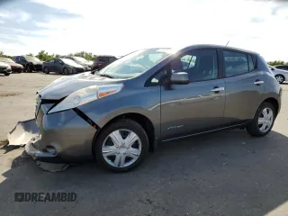 2015 Nissan LEAF SV with VIN 1N4AZ0CPXFC305330, listed as a Copart auction lot 57963873 with 42,073 mi miles. Bid and sale history available at carsss.com. Image 1.
