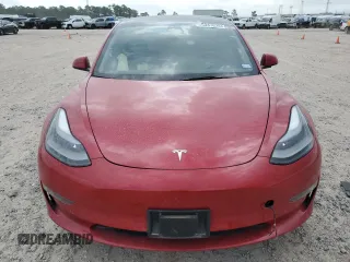 2023 Tesla Model 3 with VIN 5YJ3E1EA5PF567113, listed as a Copart auction lot 53376365 with 45,247 mi miles and Salvage title. Bid and sale history available at DreamBid. Image 5.