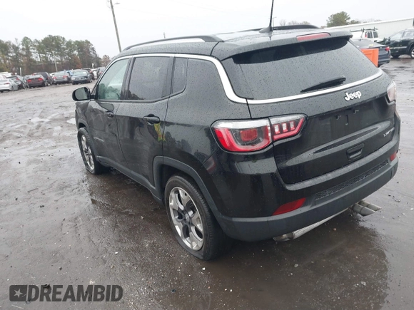 2020 Jeep Compass Limited with VIN 3C4NJCCB5LT231159, listed as a IAAI auction lot 40863456 with 73,880 mi miles and . Bid and sale history available at DreamBid. Image 3.