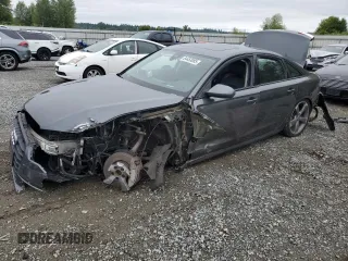 2015 Audi A6 Prestige with VIN WAUHGAFC8FN008846, listed as a Copart auction lot 64453085 with 70,372 mi miles and Salvage title. Bid and sale history available at DreamBid. Image 1.