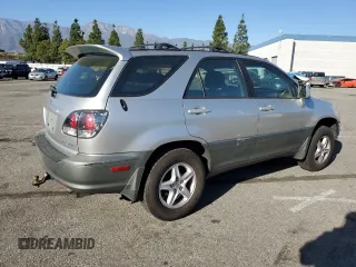 2002 Lexus RX 300 with VIN JTJGF10U320124642, listed as a Copart auction lot 84266434 with 184,985 mi miles and Salvage Title. Bid and sale history available at carsss.com. Image 3.
