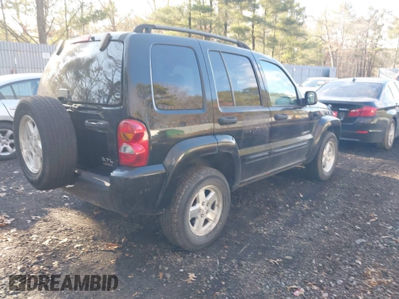 2004 Jeep Liberty Limited with VIN 1J4GL58K44W257636, listed as a IAAI auction lot 41429089 with 134,124 mi miles. Bid and sale history available at carsss.com. Image 4.