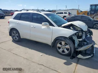 2007 Acura RDX Tech Pkg with VIN 5J8TB18517A009924, listed as a Copart auction lot 46936145 with 139,292 mi miles and Salvage Title. Bid and sale history available at carsss.com. Image 4.