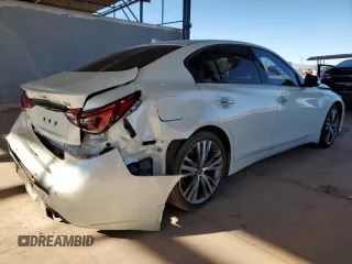 2024 Infiniti Q50 Sensory с VIN JN1EV7CP7RM600127, выставлен на аукционе Copart как лот 84673804 с пробегом 5 150 миль миль и Списание • Salvage title. История ставок и продаж доступна на DreamBid. Изображение 3.
