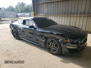 2021 Ford Mustang GT with VIN 1FA6P8CF4M5141110, listed as a Copart auction lot 54271825 with 61,451 mi miles and Salvage title. Bid and sale history available at DreamBid. Image 4.