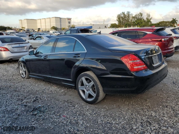 2010 Mercedes-Benz S-Class S 550 with VIN WDDNG8GB9AA351613, listed as a Copart auction lot 43419455 with NaN miles and Salvage Title. Bid and sale history available at carsss.com. Image 2.