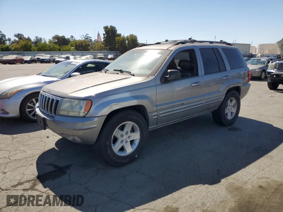 2001 Jeep Grand Cherokee Limited with VIN 1J4GW58S61C565685, listed as a Copart auction lot 73168374 with 252,978 mi miles and Clean Title. Bid and sale history available at carsss.com. Image 1.