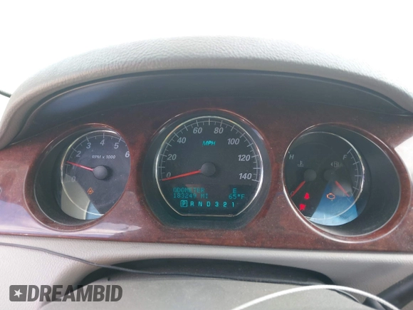 2007 Buick Lucerne V6 CXL with VIN 1G4HD57287U228614, listed as a IAAI auction lot 41843518 with 183,249 mi miles. Bid and sale history available at carsss.com. Image 7.