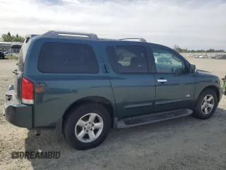 2007 Nissan Armada SE z VIN 5N1AA08A17N716168, wystawiony jako Copart lot #51837205 z przebiegiem 146 962 mil mil oraz Czysty tytuł • Clean title. Historia ofert i sprzedaży dostępna na DreamBid. Obrazek 3.