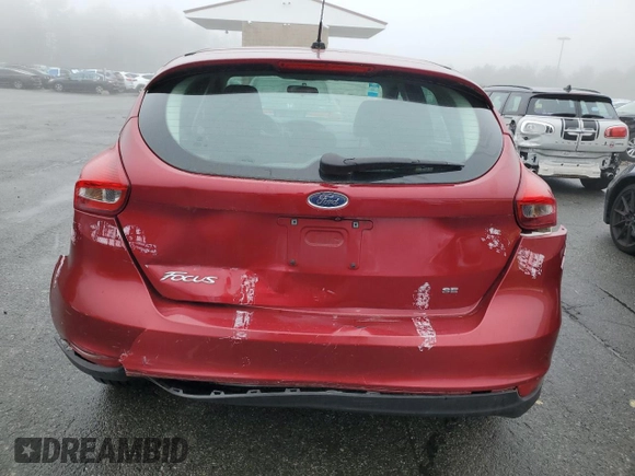 2017 Ford Focus SE with VIN 1FADP3K27HL316444, listed as a Copart auction lot 50217915 with 49,805 mi miles and Salvage Title. Bid and sale history available at carsss.com. Image 6.