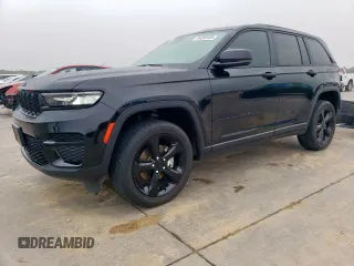 2023 Jeep Grand Cherokee Laredo with VIN 1C4RJGAG6PC557349, listed as a Copart auction lot 54050485 with 18,871 mi miles and Salvage title. Bid and sale history available at DreamBid. Image 1.