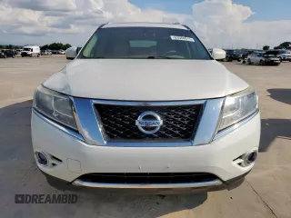 2014 Nissan Pathfinder Platinum with VIN 5N1AR2MNXEC636633, listed as a Copart auction lot 63584915 with 181,877 mi miles and Salvage title. Bid and sale history available at DreamBid. Image 5.