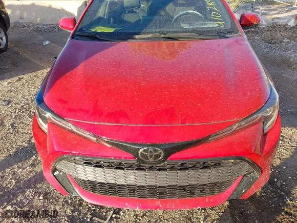 2021 Toyota Corolla Hatchback SE with VIN JTND4MBE2M3119139, listed as a IAAI auction lot 41028076 with 33,324 mi miles. Bid and sale history available at carsss.com. Image 6.