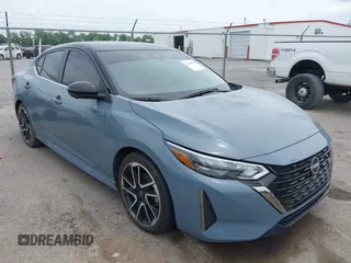 2024 Nissan Sentra SR z VIN 3N1AB8DV6RY215505, wystawiony jako IAAI lot #42149794 z przebiegiem 16 614 mil mil oraz . Historia ofert i sprzedaży dostępna na DreamBid. Obrazek 1.