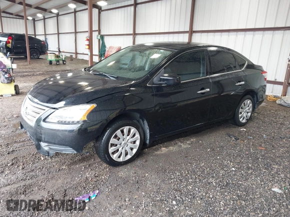 2014 Nissan Sentra S with VIN 3N1AB7APXEY297961, listed as a IAAI auction lot 41978363 with 232,888 mi miles and . Bid and sale history available at DreamBid. Image 2.
