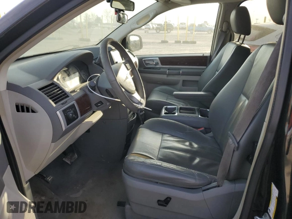 2010 Chrysler Town & Country Touring with VIN 2A4RR5D1XAR109046, listed as a Copart auction lot 48224865 with 218,021 mi miles and Salvage Title. Bid and sale history available at DreamBid. Image 7.