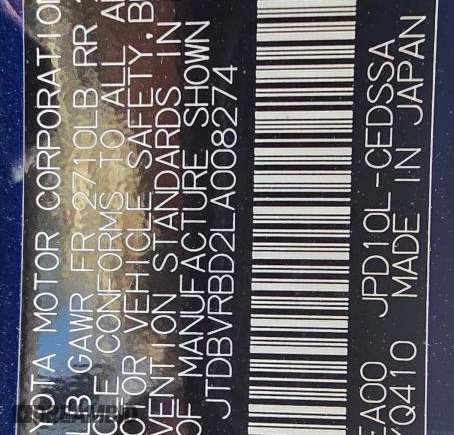 2020 Toyota Mirai z VIN JTDBVRBD2LA008274, wystawiony jako Copart lot #42030885 z przebiegiem 36 722 mil mil oraz Szkoda całkowita • Salvage title. Historia ofert i sprzedaży dostępna na DreamBid. Obrazek 10.