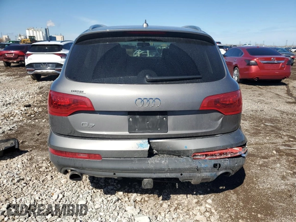 2013 Audi Q7 3.0T Premium Plus with VIN WA1LGAFE1DD010904, listed as a Copart auction lot 49454435 with 104,697 mi miles and Salvage Title. Bid and sale history available at carsss.com. Image 6.