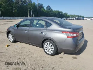 2015 Nissan Sentra SV with VIN 3N1AB7AP1FL689418, listed as a Copart auction lot 52521125 with 123,203 mi miles and Salvage Title. Bid and sale history available at carsss.com. Image 2.