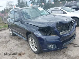 2010 Mercedes-Benz GLK GLK 350 with VIN WDCGG8HB7AF509221, listed as a IAAI auction lot 41894836 with 187,195 mi miles. Bid and sale history available at carsss.com. Image 1.