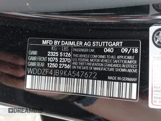 2019 Mercedes-Benz E 300 с VIN WDDZF4JB9KA547672, выставлен на аукционе IAAI как лот 41936530 с пробегом 67 332 миль миль и . История ставок и продаж доступна на DreamBid. Изображение 9.