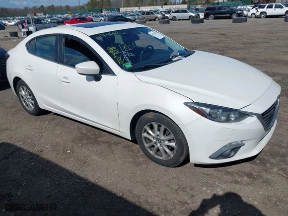 2016 Mazda Mazda3 i Touring with VIN 3MZBM1W72GM249136, listed as a IAAI auction lot 41756876 with NaN miles. Bid and sale history available at carsss.com. Image 1.