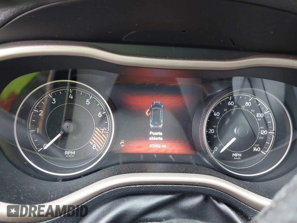 2014 Jeep Cherokee Limited with VIN 1C4PJLDS9EW241875, listed as a IAAI auction lot 42062856 with 90,052 mi miles and . Bid and sale history available at DreamBid. Image 7.
