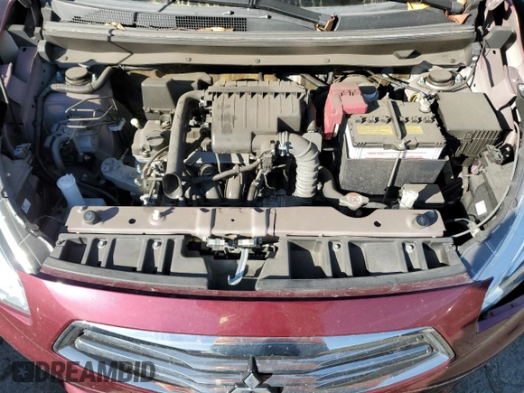 2019 Mitsubishi Mirage G4 ES with VIN ML32F3FJXKHF01366, listed as a Copart auction lot 72401303 with 30,065 mi miles. Bid and sale history available at carsss.com. Image 11.