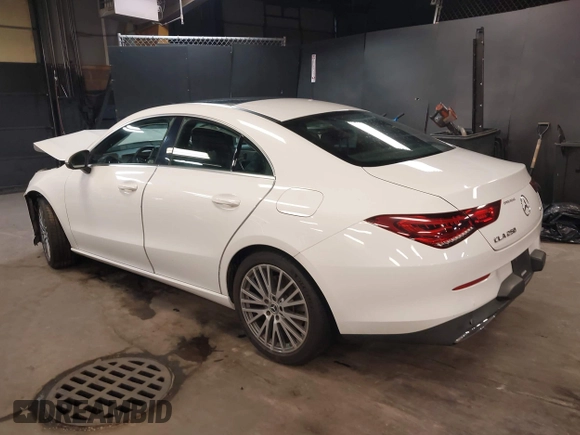 2020 Mercedes-Benz CLA 250 with VIN WDD5J4HB8LN077275, listed as a IAAI auction lot 42298602 with 45,918 mi miles and . Bid and sale history available at DreamBid. Image 3.