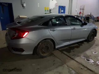 2018 Honda Civic Sedan LX with VIN 2HGFC2F55JH019500, listed as a Copart auction lot 51236715 with 114,852 mi miles and Salvage Title. Bid and sale history available at carsss.com. Image 3.