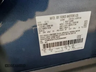 2018 Ford Explorer Platinum z VIN 1FM5K8HT4JGA54385, wystawiony jako Copart lot #57814475 z przebiegiem 105 489 mil mil oraz Szkoda całkowita • Salvage title. Historia ofert i sprzedaży dostępna na DreamBid. Obrazek 13.