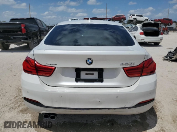 2018 BMW 4 Series 430i with VIN WBA4J1C57JBG77211, listed as a Copart auction lot 54238415 with 145,181 mi miles and Clean Title. Bid and sale history available at carsss.com. Image 6.