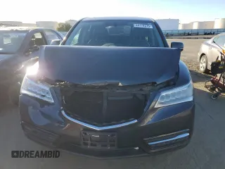2015 Acura MDX with VIN 5FRYD4H26FB009928, listed as a Copart auction lot 44172375 with 123,644 mi miles and Salvage title. Bid and sale history available at DreamBid. Image 5.
