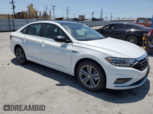 2021 Volkswagen Jetta S with VIN 3VWC57BU3MM046770, listed as a Copart auction lot 59229095 with 58,267 mi miles and Salvage title. Bid and sale history available at DreamBid. Image 4.