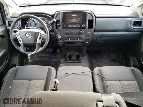 2022 Nissan Titan S with VIN 1N6AA1EC1NN106975, listed as a Copart auction lot 86409054 with 97,950 mi miles and Clean title. Bid and sale history available at DreamBid. Image 8.