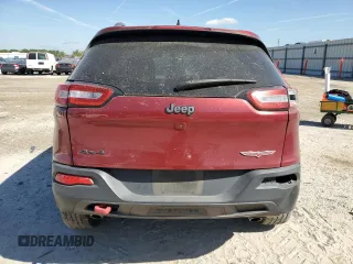 2016 Jeep Cherokee Trailhawk with VIN 1C4PJMBS0GW277367, listed as a Copart auction lot 49656155 with Not Provided miles and Salvage Title. Bid and sale history available at DreamBid. Image 6.