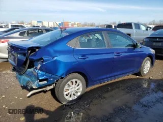 2021 Hyundai Accent SE with VIN 3KPC24A6XME142788, listed as a Copart auction lot 39705524 with 62,003 mi miles. Bid and sale history available at carsss.com. Image 3.