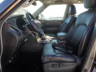 2020 Nissan Armada SV with VIN JN8AY2ND1LX017815, listed as a Copart auction lot 76113454 with 112,407 mi miles and Salvage Title. Bid and sale history available at carsss.com. Image 8.