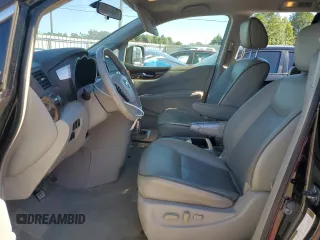 2015 Nissan Quest SV with VIN JN8AE2KP9F9128399, listed as a Copart auction lot 74980554 with 108,346 mi miles and Salvage Title. Bid and sale history available at carsss.com. Image 7.