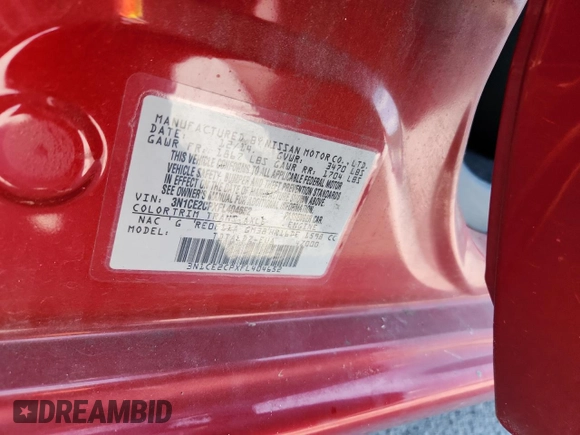 2015 Nissan Note S с VIN 3N1CE2CPXFL404652, выставлен на аукционе Copart как лот 62465415 с пробегом 127 594 миль миль и Чистый • Clean title. История ставок и продаж доступна на DreamBid. Изображение 13.