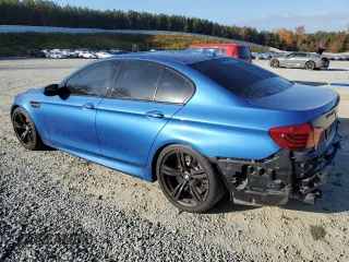 2016 BMW M5 with VIN WBSFV9C53GG343466, listed as a Copart auction lot 76460794 with 66,351 mi miles and Salvage Title. Bid and sale history available at carsss.com. Image 2.