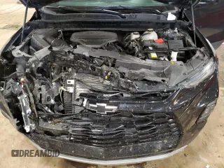2022 Chevrolet Blazer LT with VIN 3GNKBHRS0NS112777, listed as a Copart auction lot 55030545 with 20,653 mi miles and Salvage title. Bid and sale history available at DreamBid. Image 12.